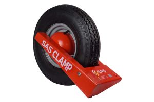 SAS Trailer Wheel Clamp In Case Key Alike1310102 (click for enlarged image)